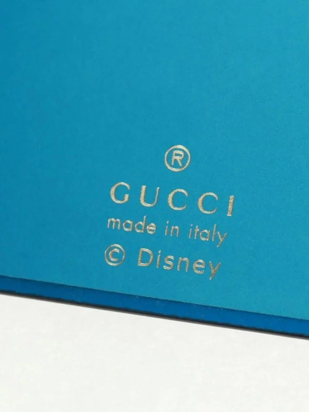 GUCCI GG Supreme Disney Note PVC Beige Auth 163733M